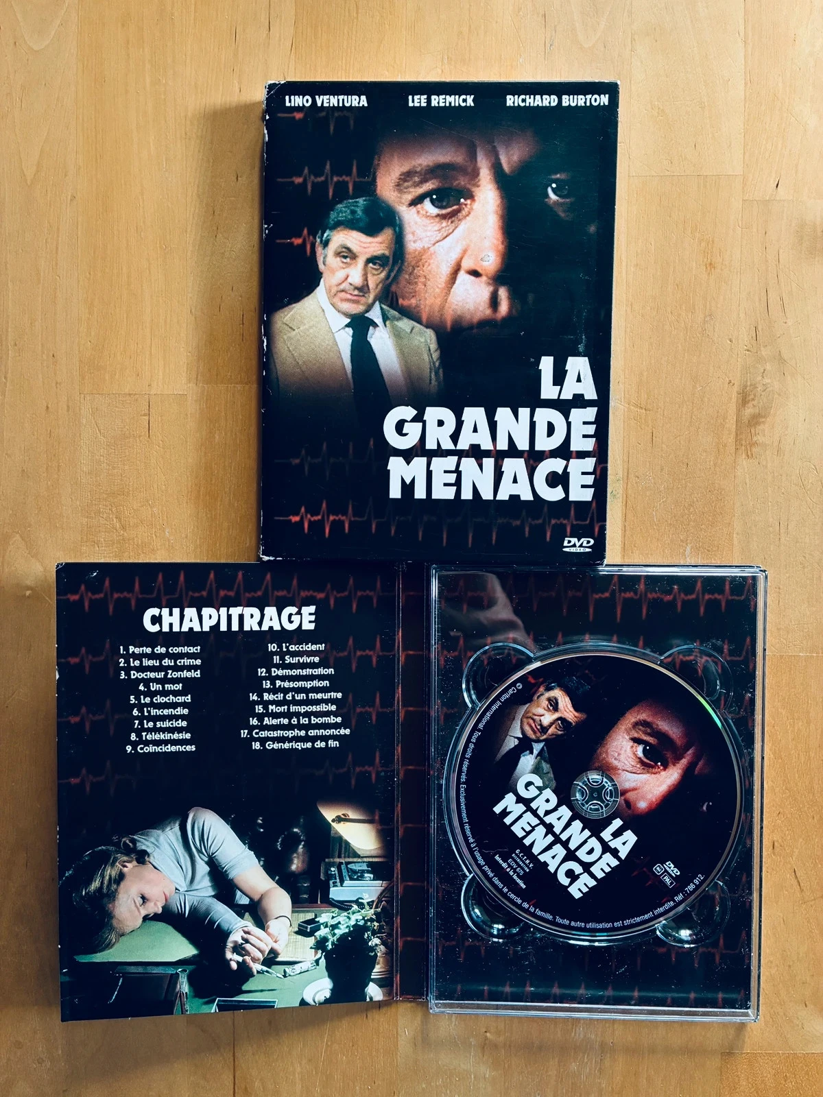 DVD The Great Threat Lino Ventura. – photo 3
